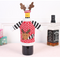 Set de Botellas de Vino con Suéter Tejido - Elegancia para Regalos y Celebraciones