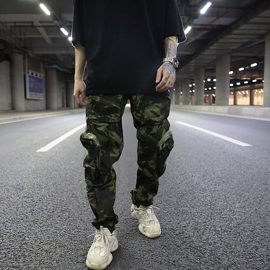 Pantalón Cargo Camuflaje con Múltiples Bolsillos - Image 3