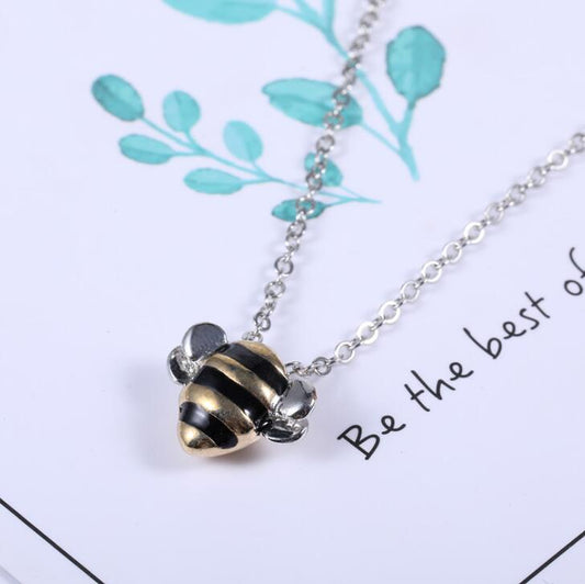 Collar Colgante Abeja Adorable Estilo Coreano Personalidad Creativa Mujer