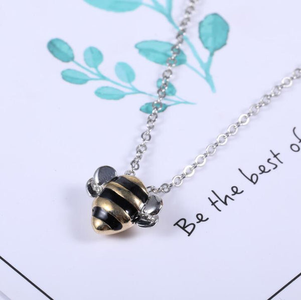Collar Colgante Abeja Adorable Estilo Coreano Personalidad Creativa Mujer