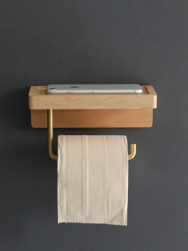 Soporte Nórdico para Papel Higiénico de Diseño Minimalista