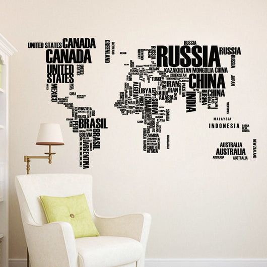 Vinilo Decorativo Mapa del Mundo Animal para Habitaciones Infantiles - Image 6