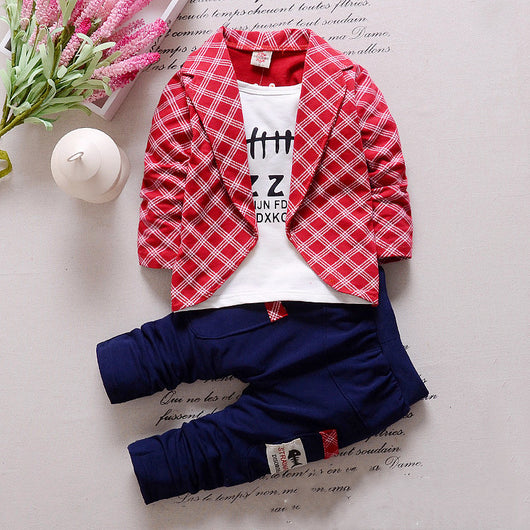Traje Infantil de Algodón Elegante para Niños 1-4 Años - Image 6