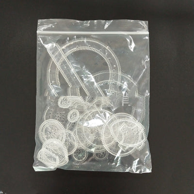 Kit de Reglas Curvas y Kaleidoscopio Mágico - Set 22 Piezas para Dibujo Profesional
