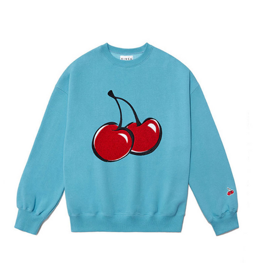 Sudadera Coreana KIRSH Cherry con Capucha - Diseño Holgado Universitario para Parejas - Image 6
