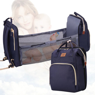 Mochila Maternal Amplia, Portátil y Multifuncional para Salidas