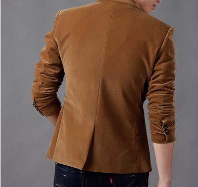 Blazer Slim Fit Estilo Británico Casual - Image 2