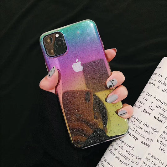 Funda de Celular con Diseño de Gotas de Agua Coloridas