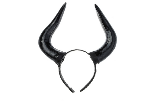 Diadema con Cuernos Negros Simulados para Fiestas de Halloween y Disfraces - Image 5