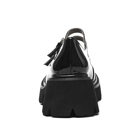 Zapatos de Cuero con Punta Redonda - Image 3