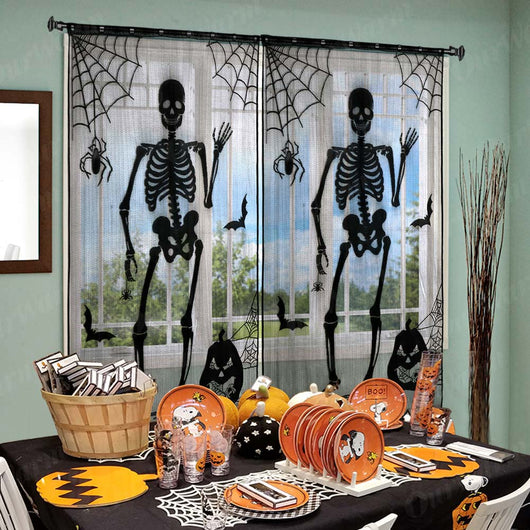 Cortina con Patrón de Halloween - Image 7