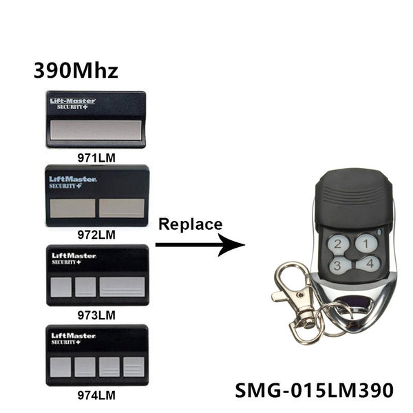 Control Remoto Universal para Puertas de Garaje Europeas y Americanas
