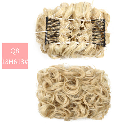 Moño Postizo de Fibra Sintética Resistente al Calor - Cabello de Seda Artificial - Image 11