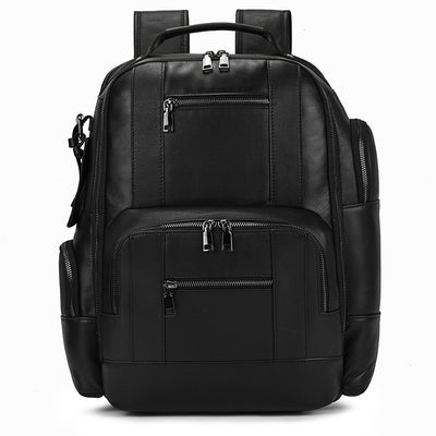Mochila Ejecutiva de Cuero Genuino Retro - Capacidad Grande para Laptop 15 pulgadas - Image 7