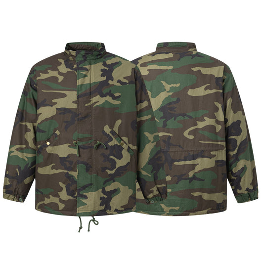 Abrigo Acolchado Camuflaje para Hombre - Diseño Avanzado con Algodón Térmico - Image 3