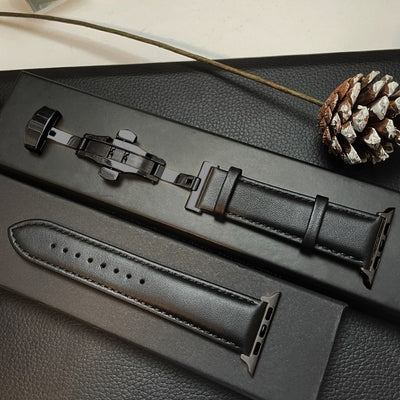 Correa de Reloj Premium en Cuero con Hebilla de Moño Ejecutiva - Image 6