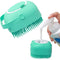 Silicone Massaging Brush for Dog and Cat Bathing