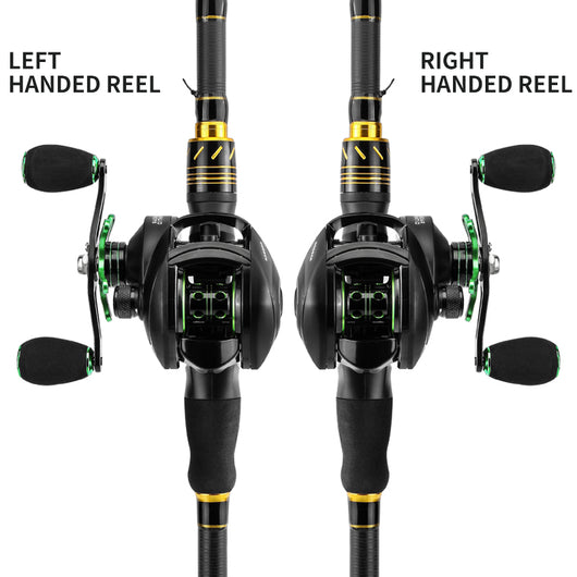 Carrete de Pesca Baitcasting BS2000 8.1:1 Alta Velocidad - Arrastre Máximo 8KG - Image 2