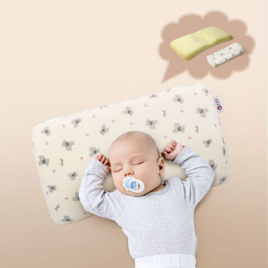 Almohada de Espuma Viscoelástica Ergonómica para Bebés