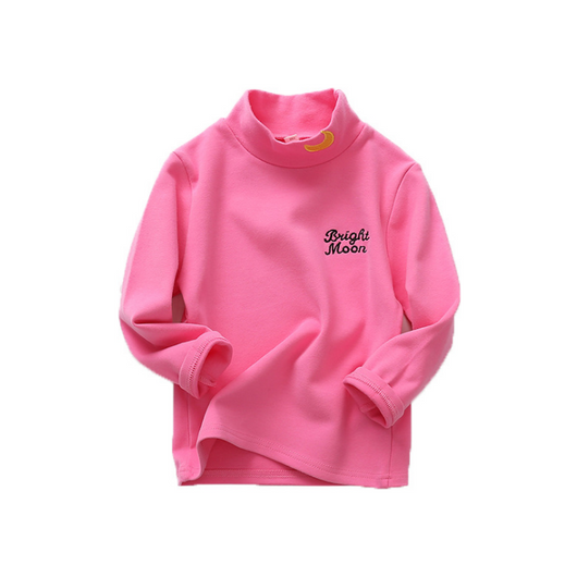 Camiseta Térmica Infantil de Cuello Alto - Algodón Puro para Niños y Niñas - Image 5