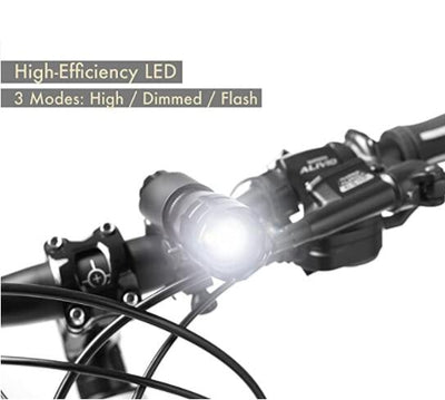 Kit de Luces LED Delantera y Trasera para Bicicleta - Image 2