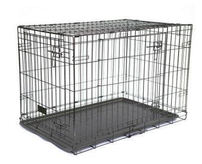 Jaula Plegable de Metal para Perros