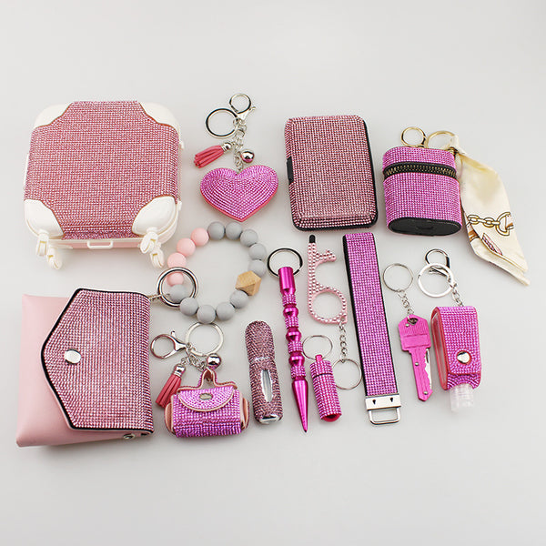 Pulsera de Cuentas de Silicona con Lápiz Labial