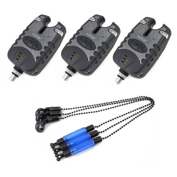 Set Completo de Alarma y Detector de Picadas para Caña de Pesca