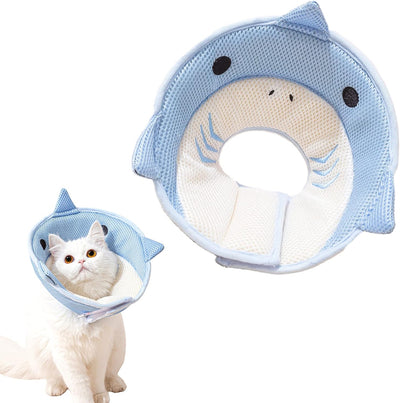 Collar Isabelino Suave para Gatos - Diseño Tiburón Adorable - Image 10