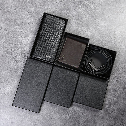 Caja de Regalo Negra Premium para Cartera Larga - Image 2