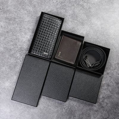 Caja de Regalo Negra Premium para Cartera Larga - Image 2