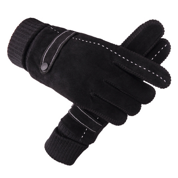 Guantes de Terciopelo a Prueba de Viento para Pantalla Táctil