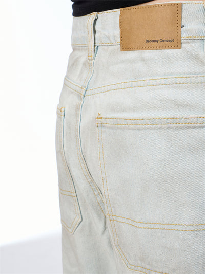 Pantalones Vaqueros Retro Sueltos Desgastados con Efecto Vintage - Image 23