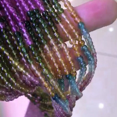 Pulsera de Piedras Preciosas Multicolores con Círculos - Image 5