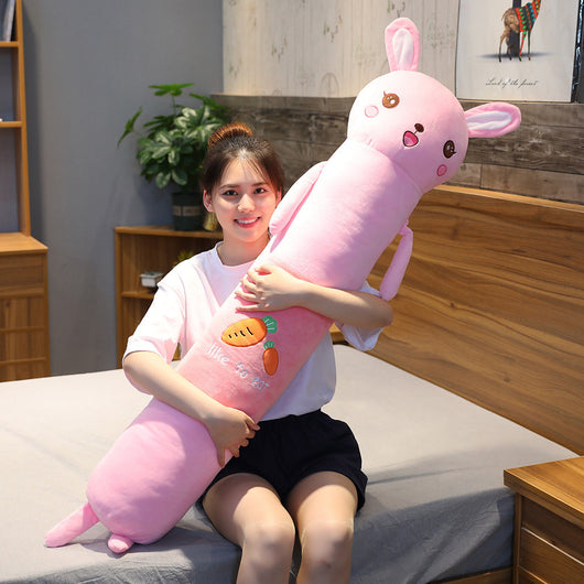Almohada Larga de Peluche con Personajes Animados