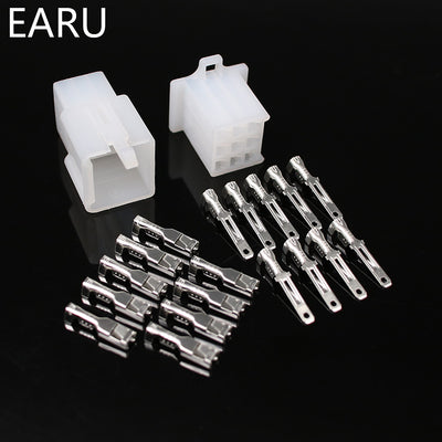 Conector Macho y Hembra para Motocicleta - Plug de Alta Durabilidad