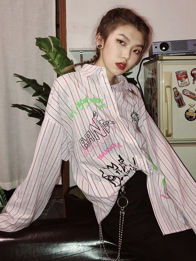 Playera con Letras Graffiti - Image 7