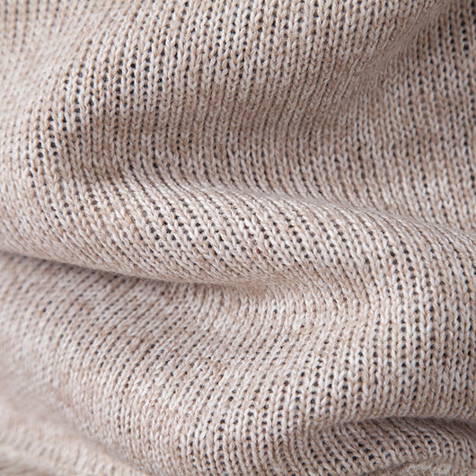 Suéter Tejido de Cuello Medio Cierre Half-zip Talla Grande - Image 10