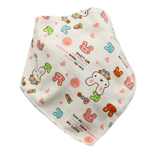 Baberos Impermeables Triangulares de Algodón con Diseños Infantiles - Image 18
