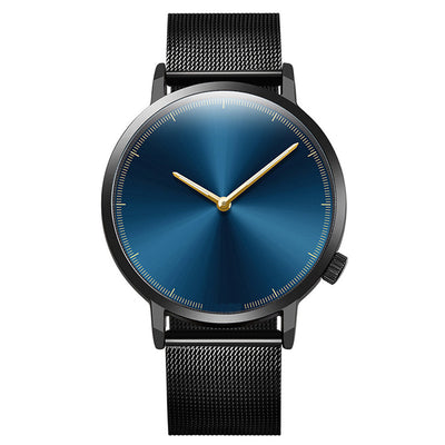 Reloj de Cuarzo Minimalista Unisex con Malla Grabada - Image 4