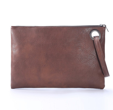 Bolsa Casual de Oficina en Cuero PU Grano Oscuro - Image 8