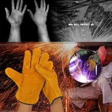 Guantes de Soldadura de Cuero Resistentes al Calor Extremo - Image 7