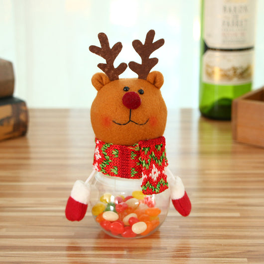Frasco Navideño Santa para Dulces y Chocolates - Caja de Almacenamiento Infantil - Image 14
