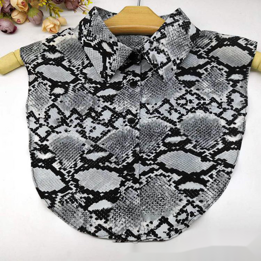Cuello Falso Retro de Algodón con Encaje Desmontable para Mujer - Image 65