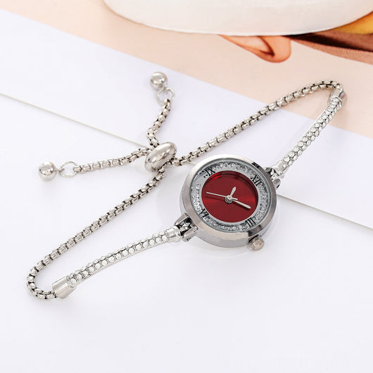 Reloj de Cuarzo para Mujer con Diamantes y Esfera Redonda - Image 13
