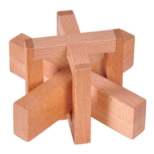 Rompecabezas de Madera Beech – Cerradura Luban - Image 4