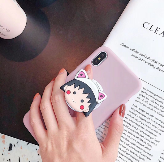 Funda Protectora para Celular con Soporte Osito Cartoon - Image 5