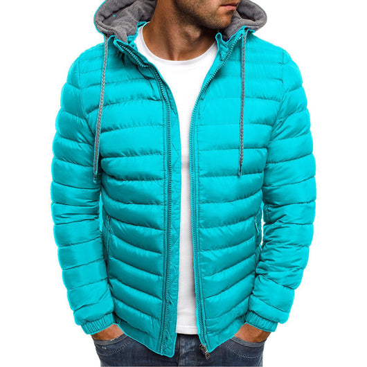 Chaqueta Cardigan de Algodón con Capucha - Colores Puros - Image 4