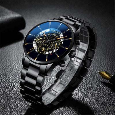 Reloj de Acero Inoxidable Casual con Movimiento de Cuarzo - Image 2