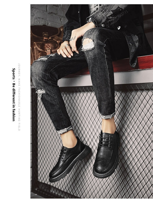 Botas Martin de Cuero Casual Estilo Británico - Image 14
